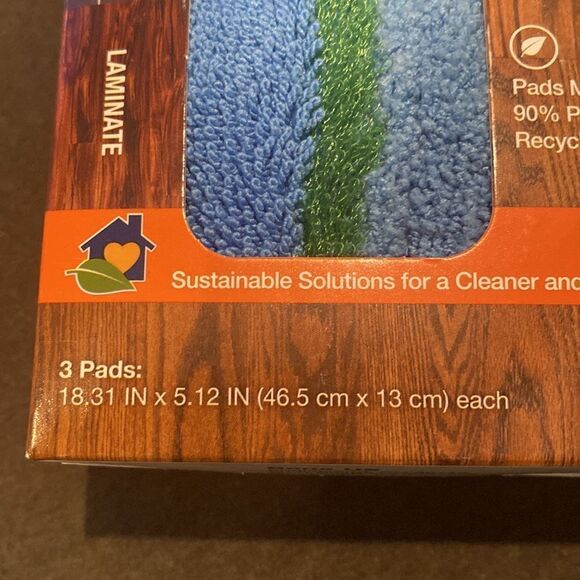 Bona Microfiber Cleaning Pads 3 pack - Deep Clean, Clean & Dust NEW - Picture 4 of 7